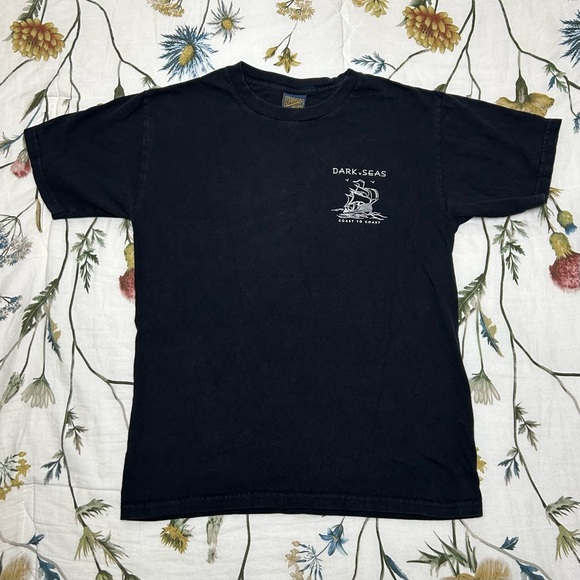 Dark Seas Black T Shirt Men’s Small - Picture 2 of 4